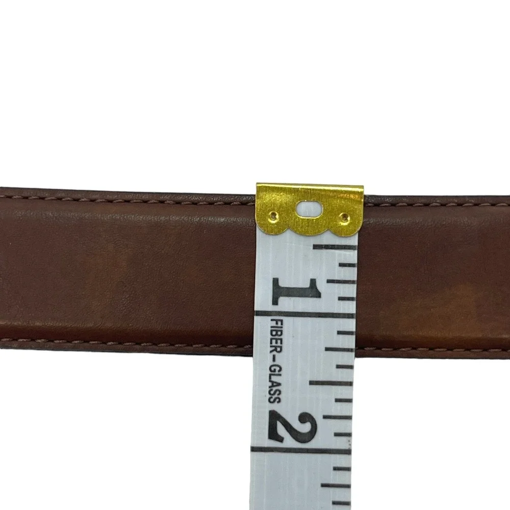 Unbranded Mens Genuine Leather Belt‎ Size 38 Brown
